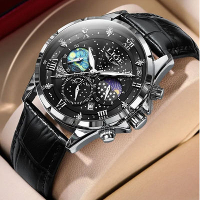 Elegant Moon Phase Watch