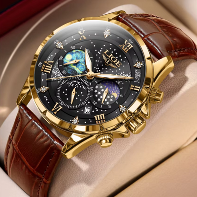 Elegant Moon Phase Watch