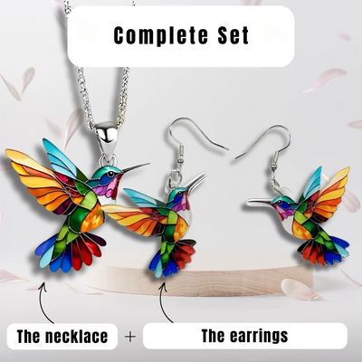 Aurea™ | Beautiful hummingbird Design Necklace