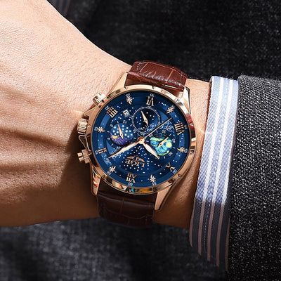 Elegant Moon Phase Watch